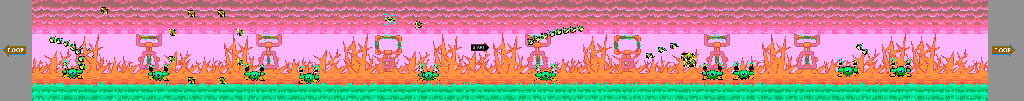 Thumbnail for a map of Le-Picker for the Genesis game Super Fantasy Zone.
