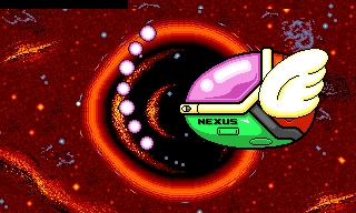 Thumbnail for a map of Nexus for the Genesis game Super Fantasy Zone.
