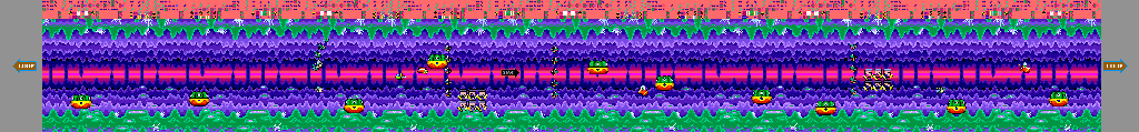 Thumbnail for a map of Risscave for the Genesis game Super Fantasy Zone.