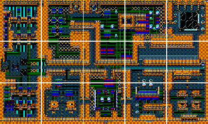 Thumbnail for a map of Spaceship for the Genesis game Super Hydlide.
