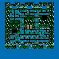 Thumbnail for a map of Tower Of Habel 199F for the Genesis game Super Hydlide.