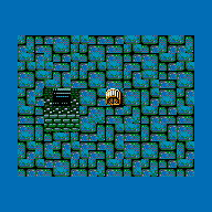 Thumbnail for a map of Tower Of Habel 200F for the Genesis game Super Hydlide.