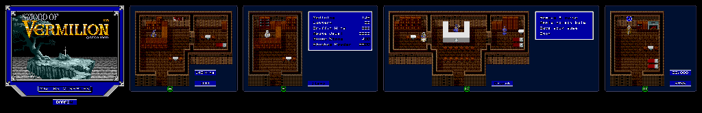 Thumbnail for a map of Borrow (Interior) for the Genesis game Sword Of Vermilion.