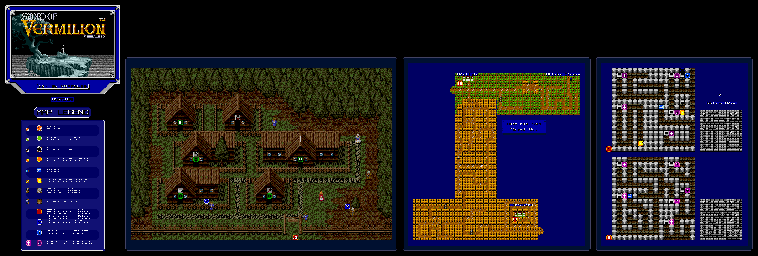 Thumbnail for a map of Hastings & Area for the Genesis game Sword Of Vermilion.