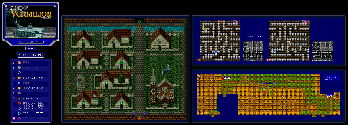 Thumbnail for a map of Parma & Area for the Genesis game Sword Of Vermilion.