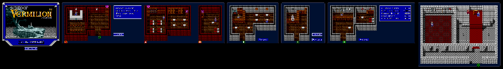 Thumbnail for a map of Tadcaster (Interior) for the Genesis game Sword Of Vermilion.