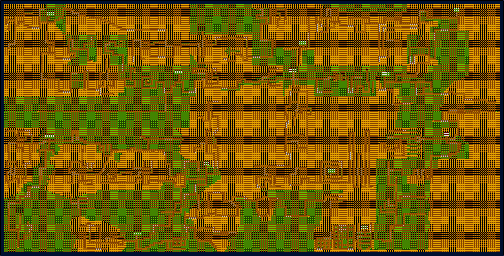 Thumbnail for a map of World (Unmarked) for the Genesis game Sword Of Vermilion.