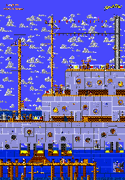 Thumbnail for a map of Oceans Of Trouble for the Genesis game Sylvester & Tweety In Cagey Capers.