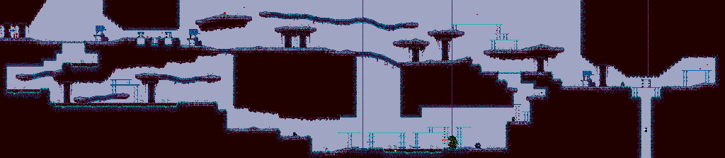 Thumbnail for a map of Chapter 4: The Terror Of The Nights Act 3 for the Genesis game Tanglewood.