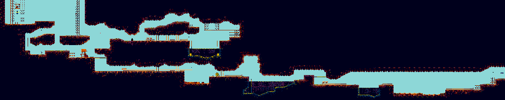 Thumbnail for a map of Chapter 5: A Twist Of Fate Act 1 for the Genesis game Tanglewood.