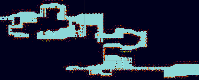 Thumbnail for a map of Chapter 5: A Twist Of Fate Act 2 for the Genesis game Tanglewood.