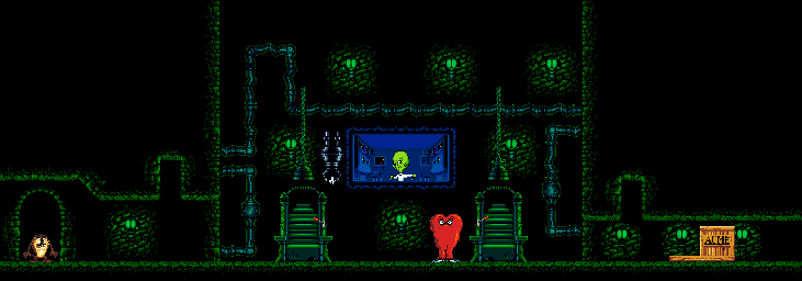Thumbnail for a map of Haunted Castle 4 for the Genesis game Taz In Escape From Mars.