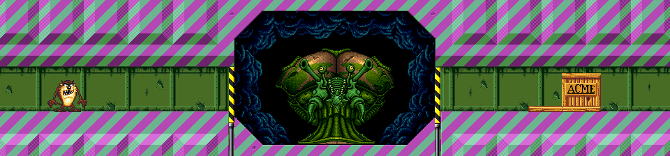 Thumbnail for a map of Mars 3 for the Genesis game Taz In Escape From Mars.