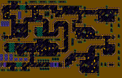 Thumbnail for a map of Marvin's House 2 for the Genesis game Taz In Escape From Mars.