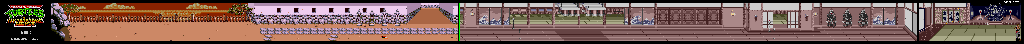 Thumbnail for a map of Scene 3: Shredder's Hideout for the Genesis game Teenage Mutant Ninja Turtles: The Hyperstone Heist.