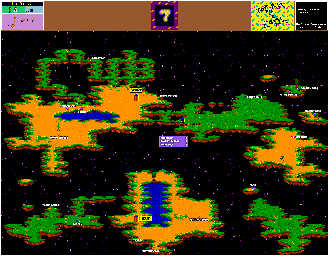 Thumbnail for a map of Fixed World Level 07 for the Genesis game ToeJam & Earl.