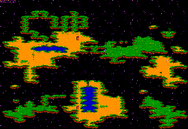 Thumbnail for a map of Fixed World Level 07 (Unmarked) for the Genesis game ToeJam & Earl.