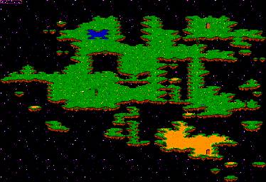 Thumbnail for a map of Fixed World Level 11 (Unmarked) for the Genesis game ToeJam & Earl.