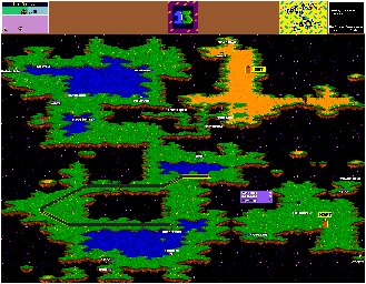 Thumbnail for a map of Fixed World Level 13 for the Genesis game ToeJam & Earl.