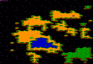 Thumbnail for a map of Fixed World Level 17 (Unmarked) for the Genesis game ToeJam & Earl.