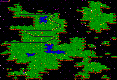 Thumbnail for a map of Fixed World Level 20 (Unmarked) for the Genesis game ToeJam & Earl.