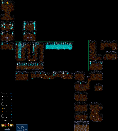 Thumbnail for a map of Crystal Cave for the Genesis game Tougi-Ou: King Colossus.