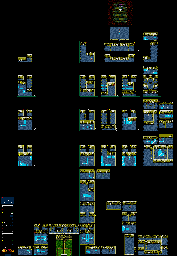 Thumbnail for a map of Distaria Castle for the Genesis game Tougi-Ou: King Colossus.