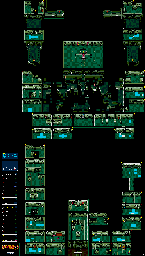 Thumbnail for a map of Kazard Castle for the Genesis game Tougi-Ou: King Colossus.