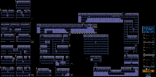 Thumbnail for a map of Laiard Coliseum Waterway for the Genesis game Tougi-Ou: King Colossus.