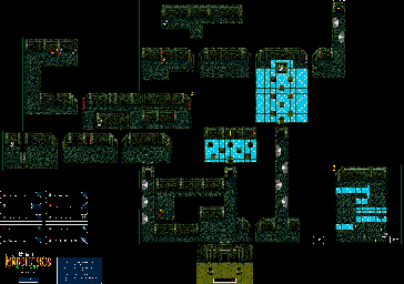 Thumbnail for a map of Shrine Of The Sword for the Genesis game Tougi-Ou: King Colossus.