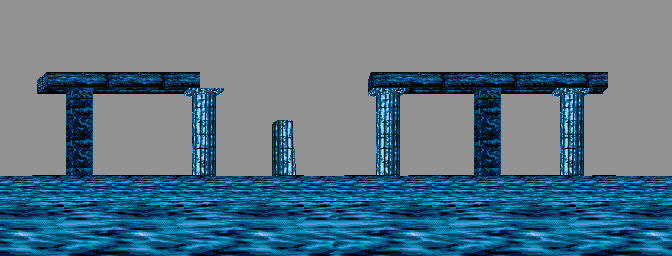 Thumbnail for a map of Bonus Stage for the Genesis game Virtua Fighter 2.