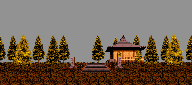 Thumbnail for a map of Stage 1 for the Genesis game Virtua Fighter 2.