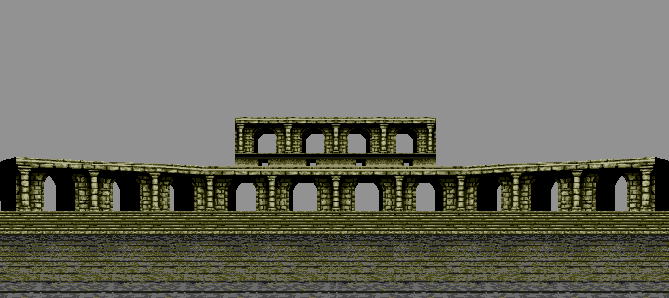 Thumbnail for a map of Stage 2 for the Genesis game Virtua Fighter 2.