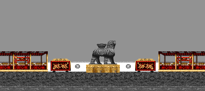 Thumbnail for a map of Stage 3 for the Genesis game Virtua Fighter 2.