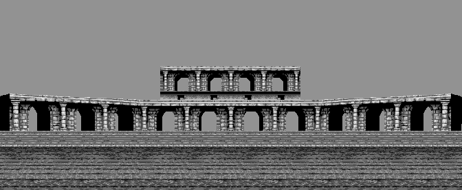 Thumbnail for a map of Stage 6 for the Genesis game Virtua Fighter 2.