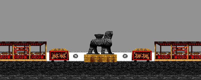 Thumbnail for a map of Stage 8 for the Genesis game Virtua Fighter 2.