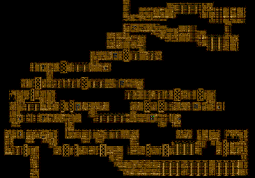 Thumbnail for a map of Level 5 for the Genesis game X-Men 2: Clone Wars.