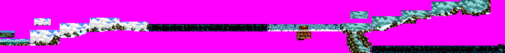 Thumbnail for a map of Mt. Seko for the Genesis game Ys: Wanderers From Ys.