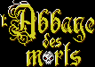 Title screen for the Genesis game L'Abbaye Des Morts.
