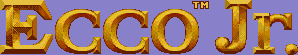Title screen for the Genesis game Ecco Jr..
