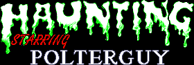 Title screen for the Genesis game Haunting: Starring Polterguy.