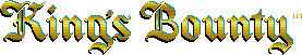 Title screen for the Genesis game King's Bounty.