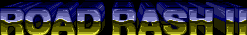 Title screen for the Genesis game Road Rash II.