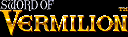 Title screen for the Genesis game Sword Of Vermilion.