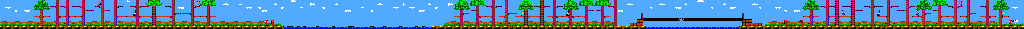 Thumbnail for a map of Creature Forest for the Master System game Alex Kidd: High Tech World.