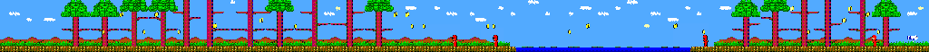Thumbnail for a map of Ninja Forest for the Master System game Alex Kidd: High Tech World.