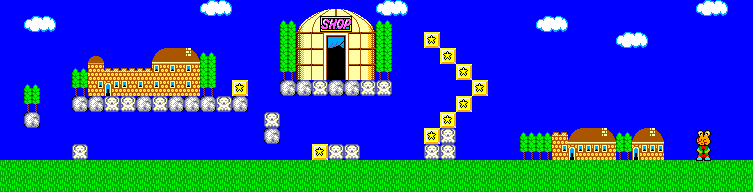 Thumbnail for a map of Stage 12 for the Master System game Alex Kidd In Miracle World.