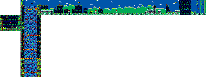 Thumbnail for a map of Round 3 Area 1 for the Master System game Alex Kidd In Shinobi World.