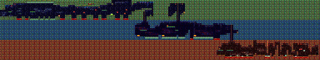 Thumbnail for a map of Round 3 Area 2 for the Master System game Alex Kidd In Shinobi World.