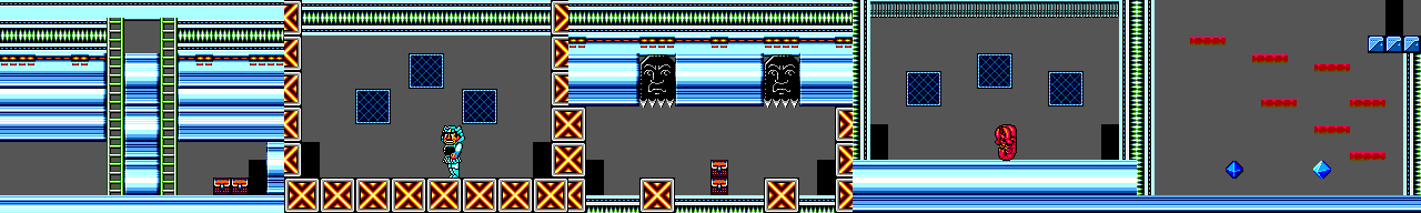 Thumbnail for a map of Round 4 Area 2 for the Master System game Alex Kidd In Shinobi World.
